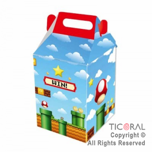 SUPER MARIO BROSS CAJA SORPRESA x 6